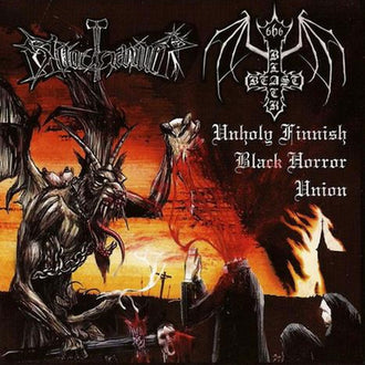 Black Beast / Bloodhammer - Unholy Finnish Black Horror Union (CD)
