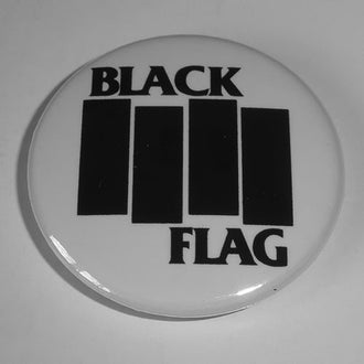 Black Flag - Black Logo (Badge)
