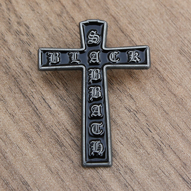 Black Sabbath - Cross Logo (Metal Pin)