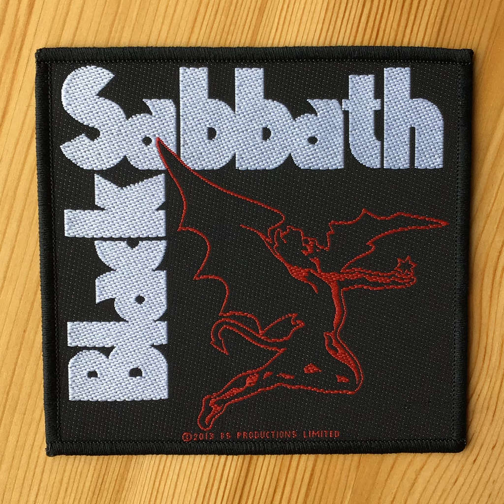 Black Sabbath - Logo & Red Henry (Woven Patch)