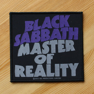 Black Sabbath - Master of Reality (Woven Patch)