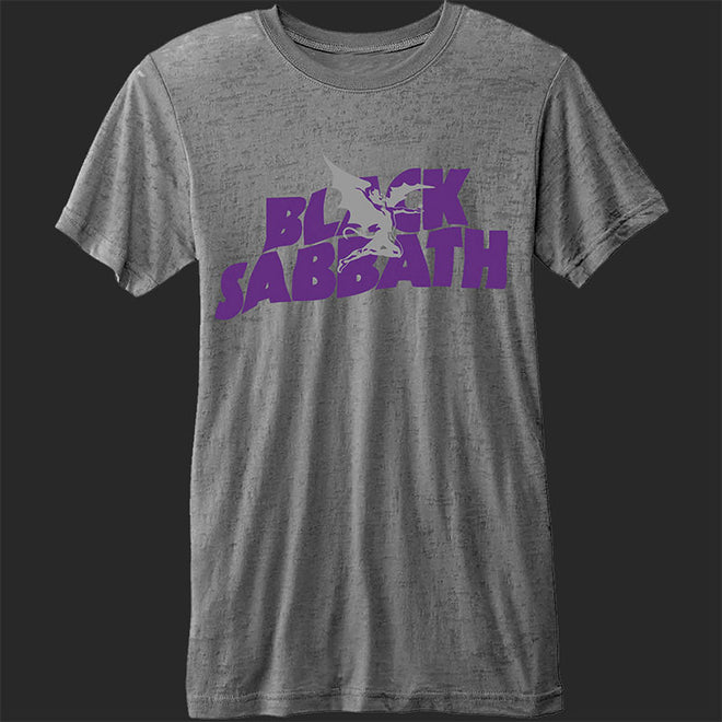 Black Sabbath - Purple Logo & Henry (Burnout) (T-Shirt)