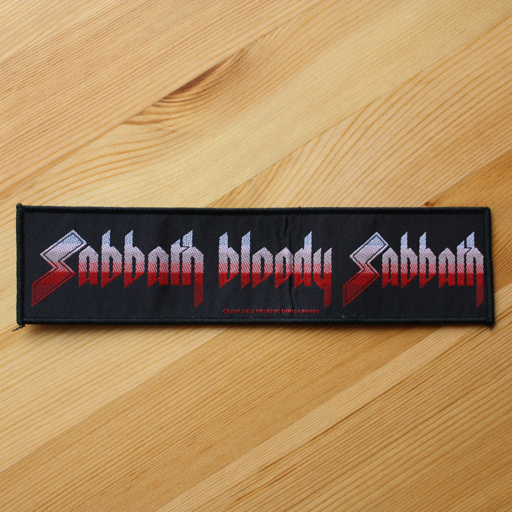 Black Sabbath - Sabbath Bloody Sabbath (Superstrip) (Woven Patch)