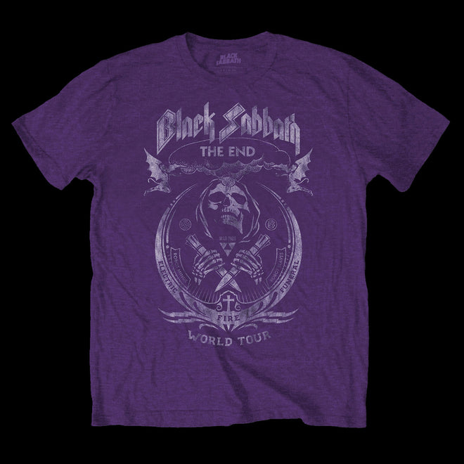 Black Sabbath - The End World Tour (Purple) (T-Shirt)