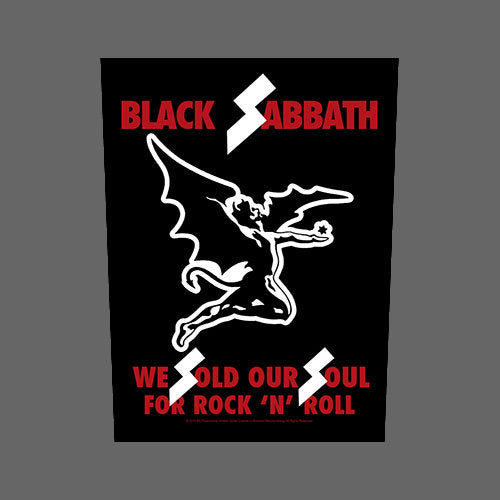 Black Sabbath - We Sold Our Soul for Rock 'n' Roll (Backpatch)