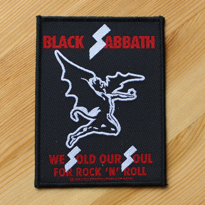 Black Sabbath - We Sold Our Soul for Rock 'n' Roll (Woven Patch)