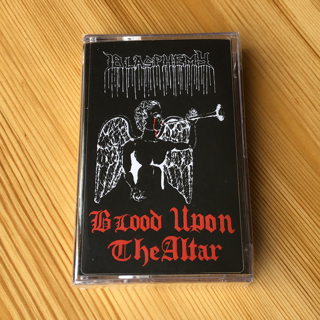 Blasphemy - Blood Upon the Altar (2018 Reissue) (Cassette)
