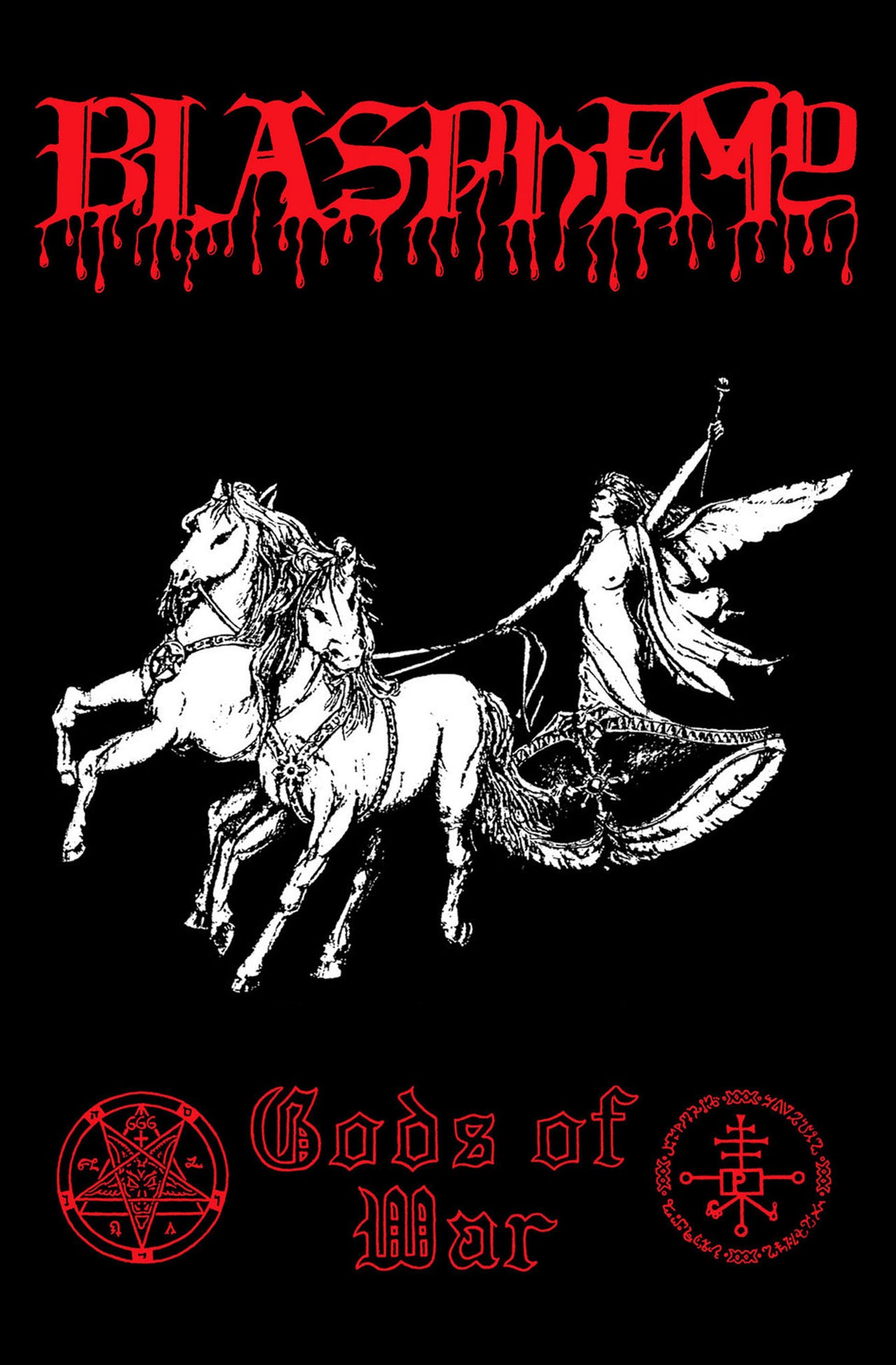 Blasphemy - Gods of War (2018 Reissue) (Cassette)