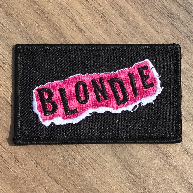 Blondie - Pink Logo (Woven Patch)