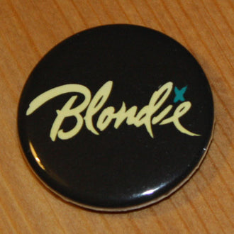 Blondie - Yellow Logo (Badge)