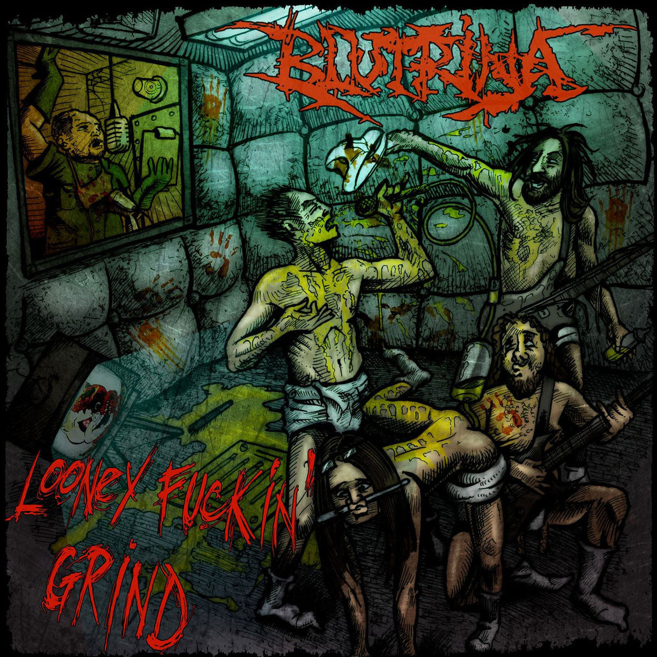 Blutrina - Looney Fuckin' Grind (CD)