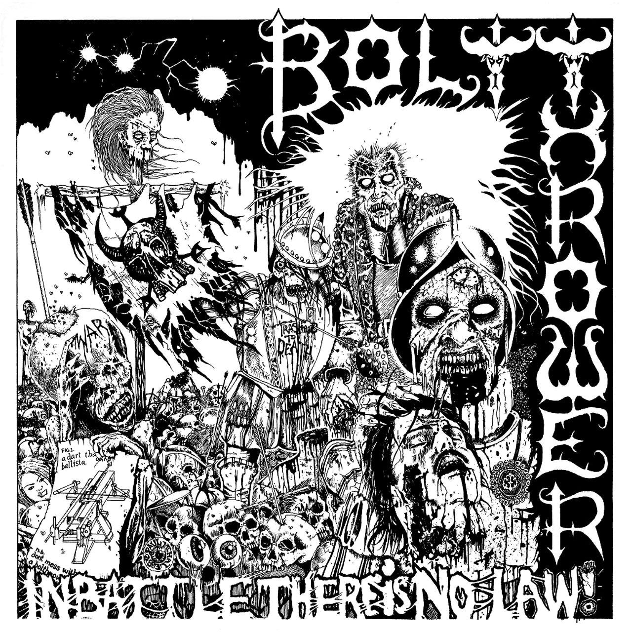 Bolt Thrower - In Battle There Is No Law (2022 Reissue) (Splatter Edition) (LP)