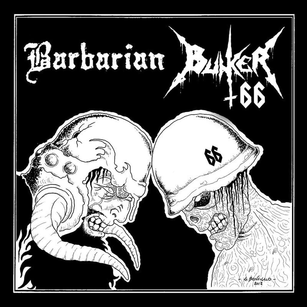 Bunker 66 / Barbarian - Split (LP)