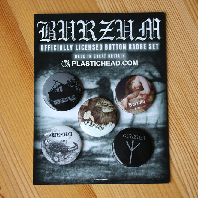 Burzum - Albums (Set 1) (Badge Pack)