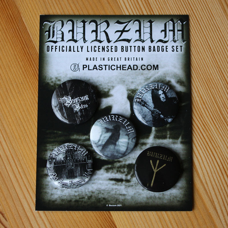 Burzum - Albums (Set 2) (Badge Pack)