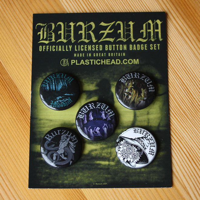 Burzum - Albums (Set 3) (Badge Pack)