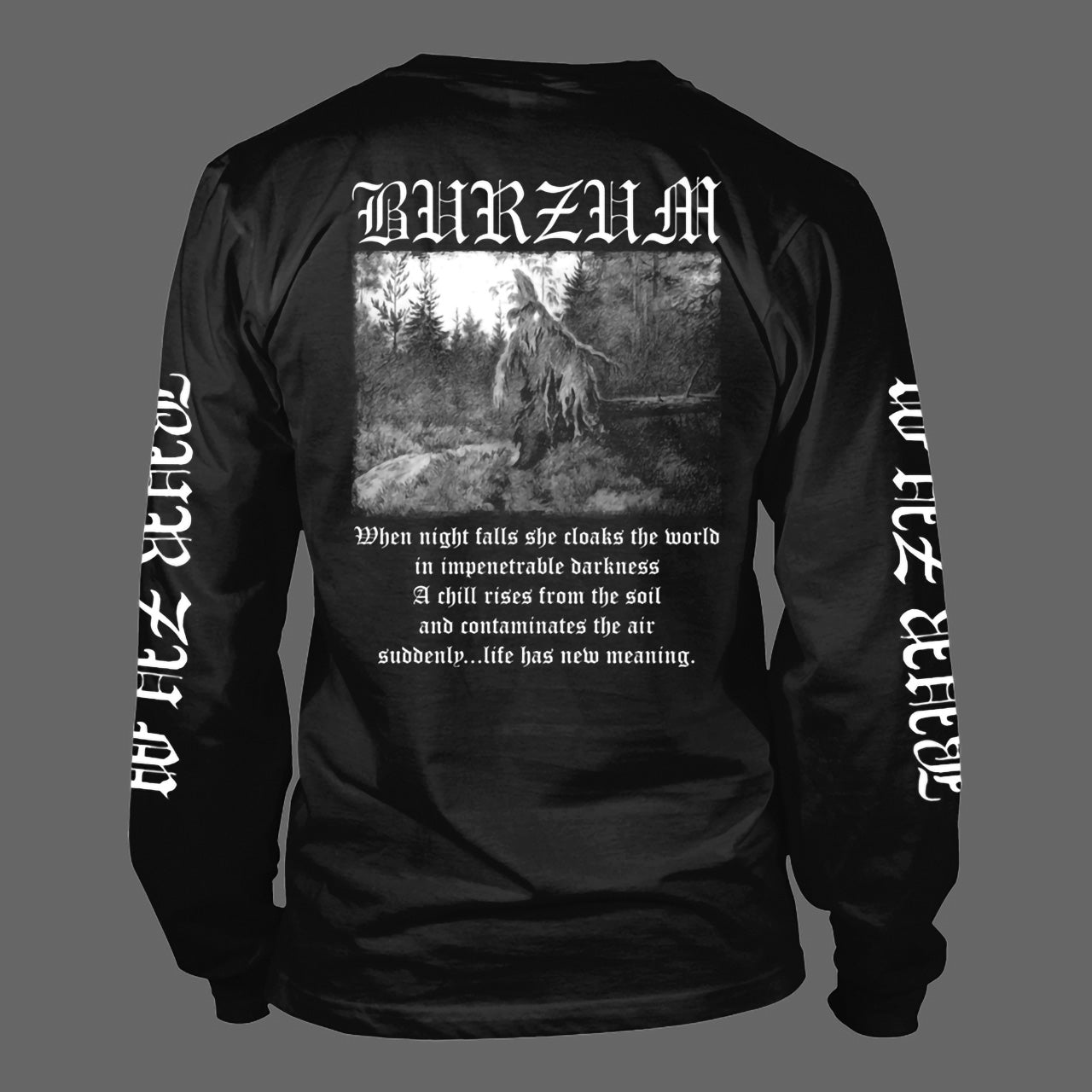 Burzum - Filosofem (Black) (Long Sleeve T-Shirt)