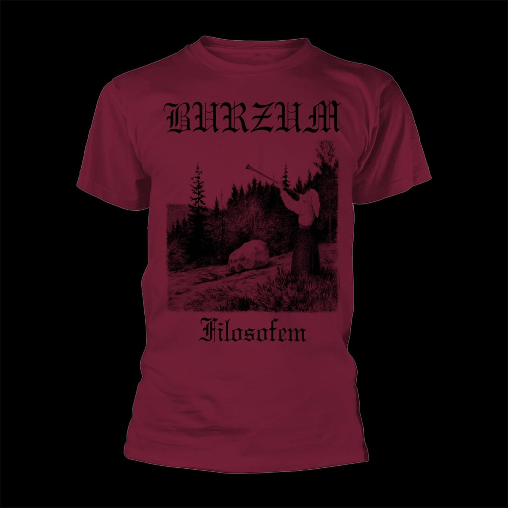 Burzum - Filosofem (Maroon & Black) (T-Shirt)