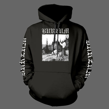 Burzum - Filosofem (White on Black) (Hoodie)