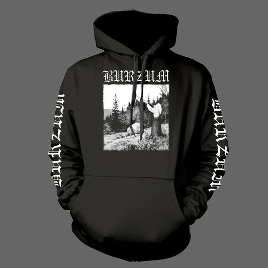 Burzum - Filosofem (White on Black) (Hoodie)