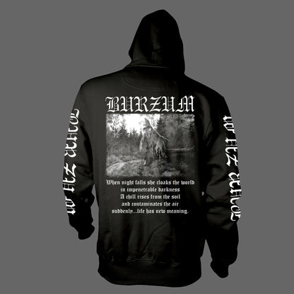 Burzum - Filosofem (White on Black) (Hoodie)