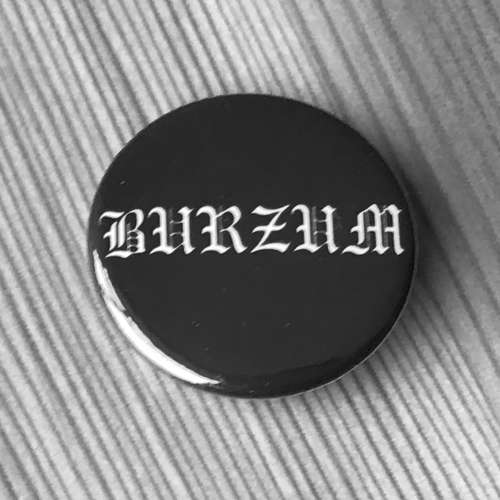 Burzum - White Logo (Badge)