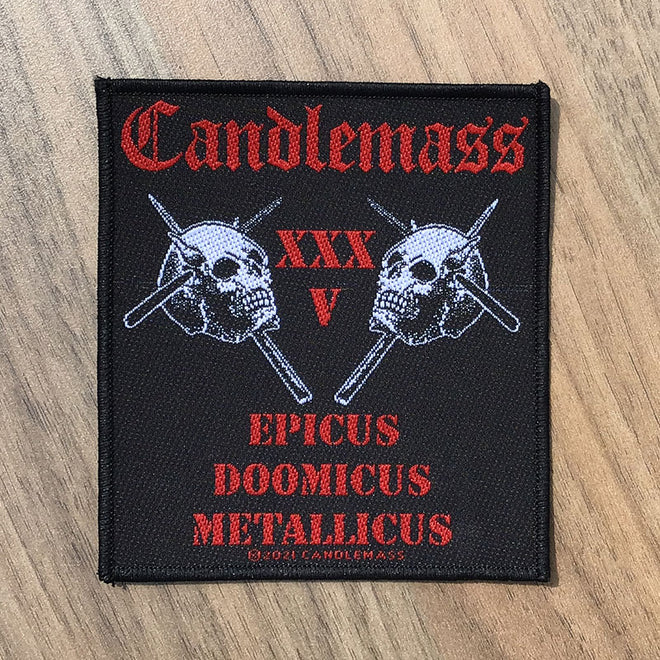 Candlemass - Epicus Doomicus Metallicus (XXXV) (Woven Patch)