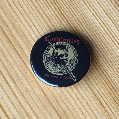 Candlemass - The Door to Doom (Badge)