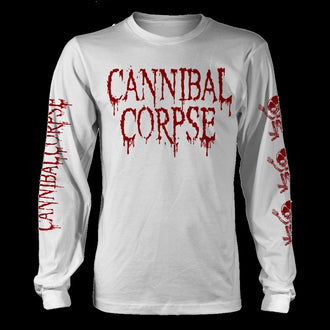 Cannibal Corpse - Butchered at Birth (White) (Long Sleeve T-Shirt)