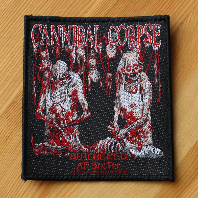 Cannibal Corpse - Butchered at Birth (Woven Patch)
