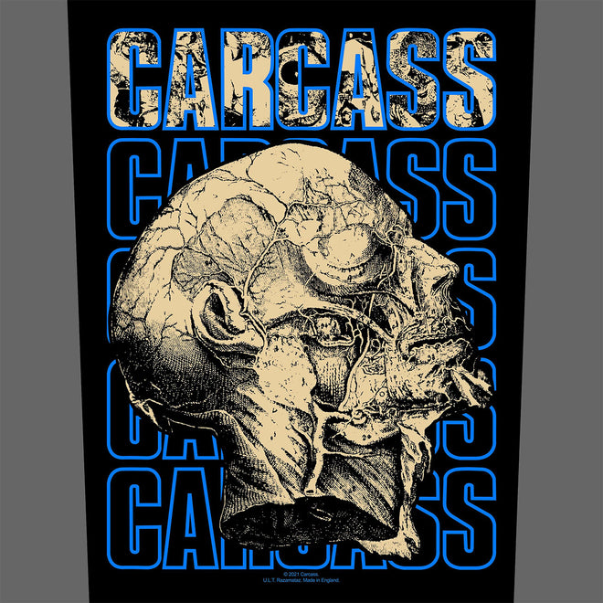Carcass - Necroticism (Head) (Backpatch)