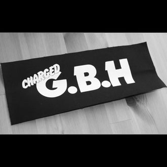 Charged GBH - Logo (Superstrip) (Backpatch)