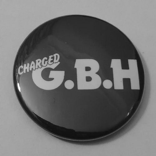 Charged GBH - White Logo (Badge)