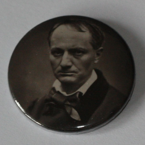 Charles Baudelaire - 1862 Portrait (Badge)