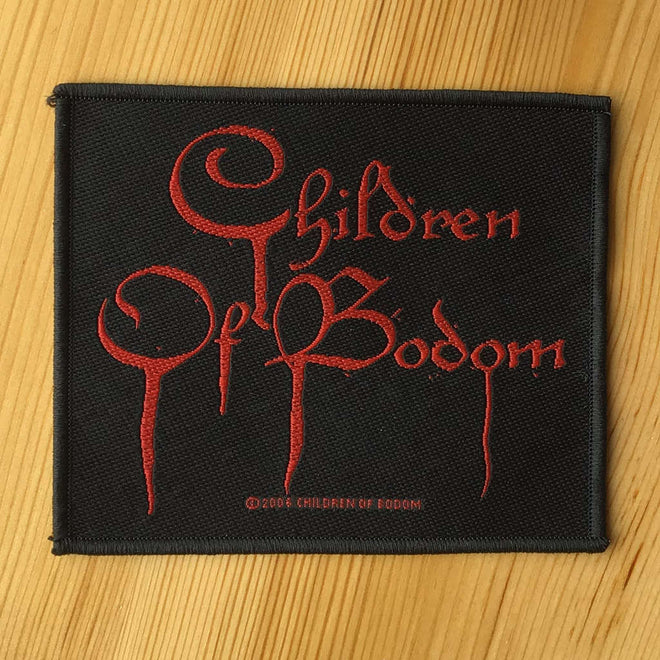Children of Bodom - Red Logo (Woven Patch)
