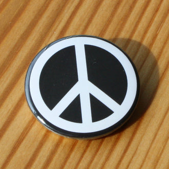 CND / Peace Sign (White) (Badge)