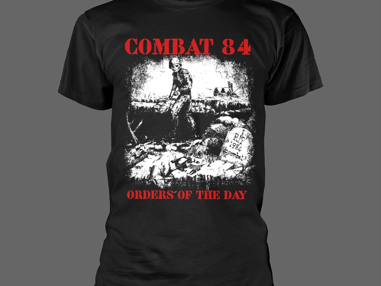 Combat 84 - Orders of the Day (Black) (T-Shirt) | Todestrieb