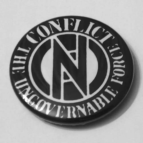 Conflict - Logo / The Ungovernable Force (Badge)