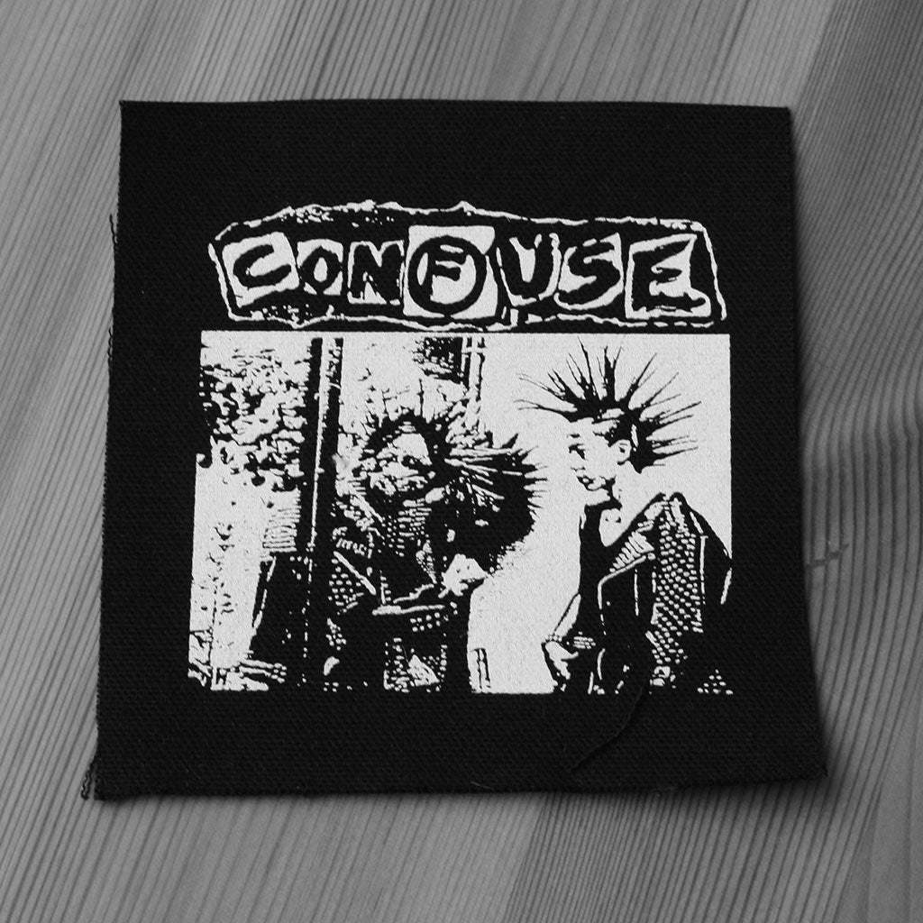 Confuse - Logo / Nuclear Addicts (Printed Patch)