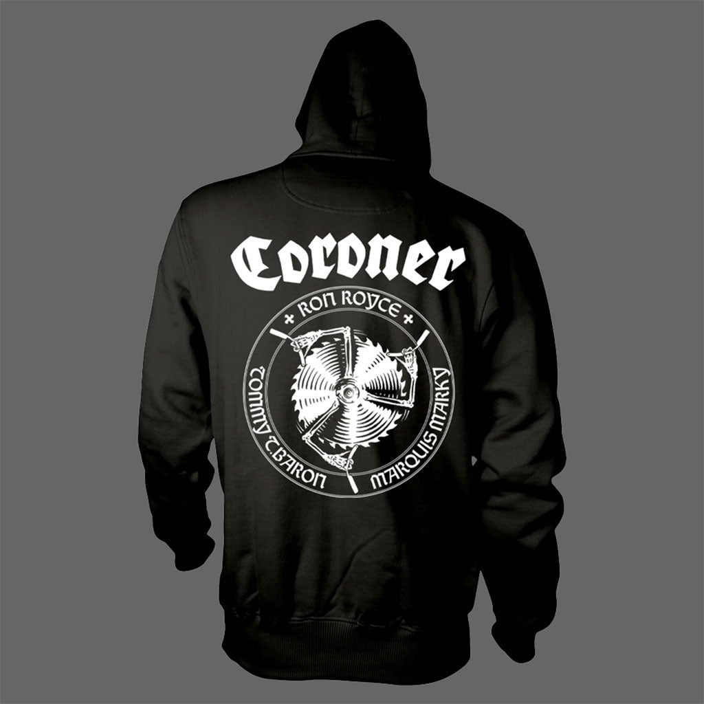Coroner - Logo & Blade (Hoodie)