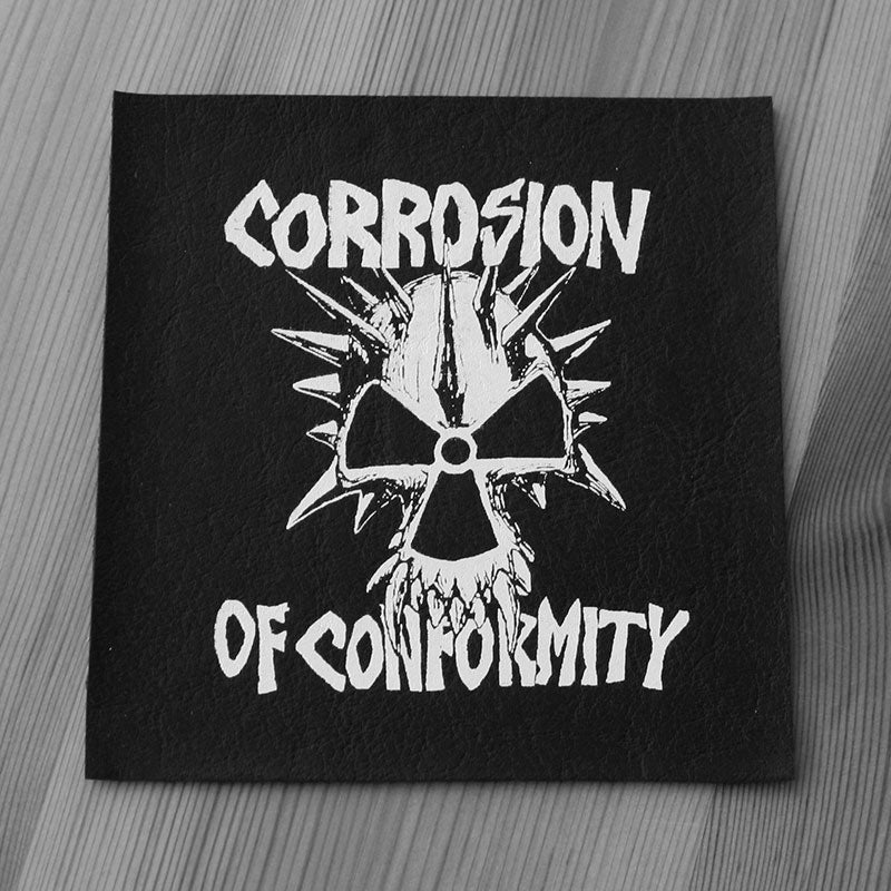 Corrosion of Conformity - White Logo (Leather) (Printed Patch)