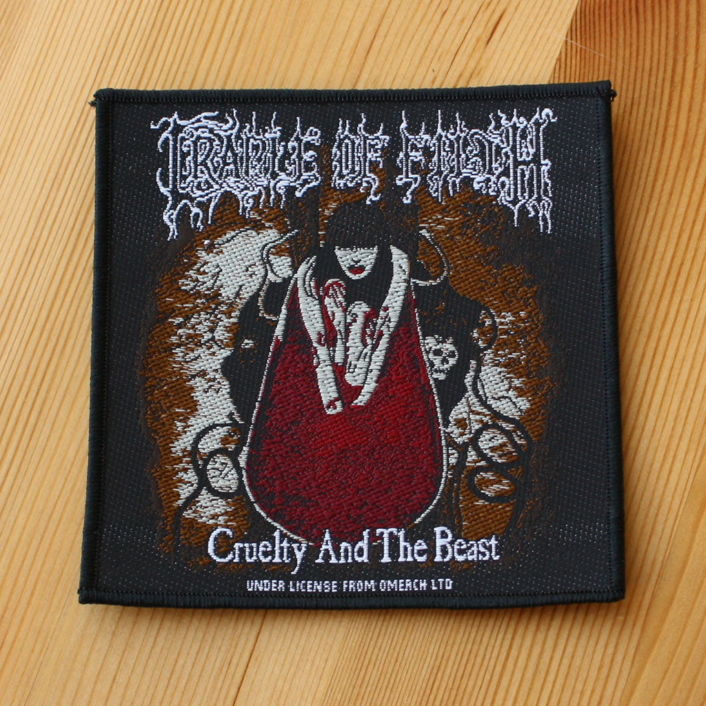 Cradle of Filth - Cruelty and the Beast (Woven Patch)