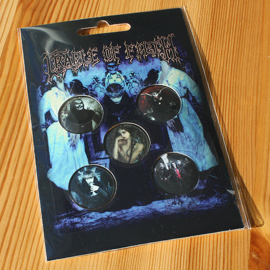 Cradle of Filth - Cryptoriana (Badge Pack)