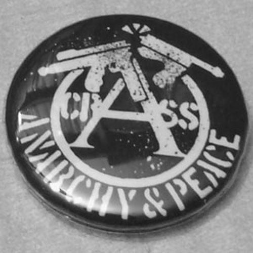 Crass - Anarchy and Peace (Badge)