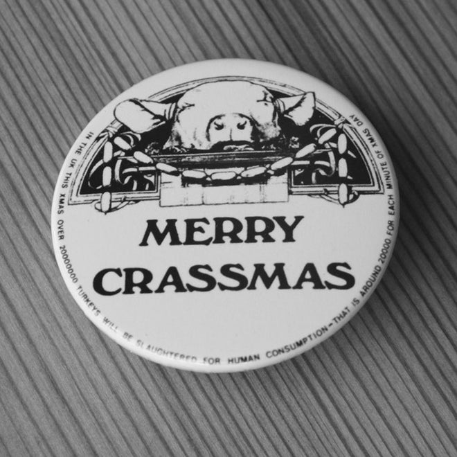Crass - Merry Crassmas (Badge)