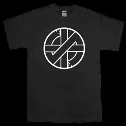 Crass - White Logo Symbol (T-Shirt)