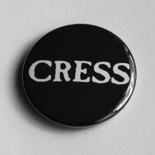 Cress - White Logo (Badge)