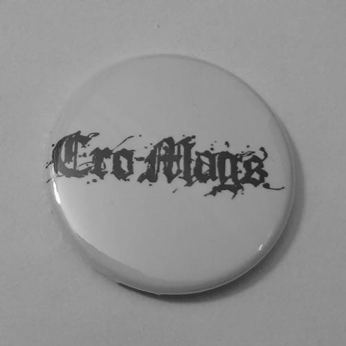 Cro-Mags - Black Logo (Badge)