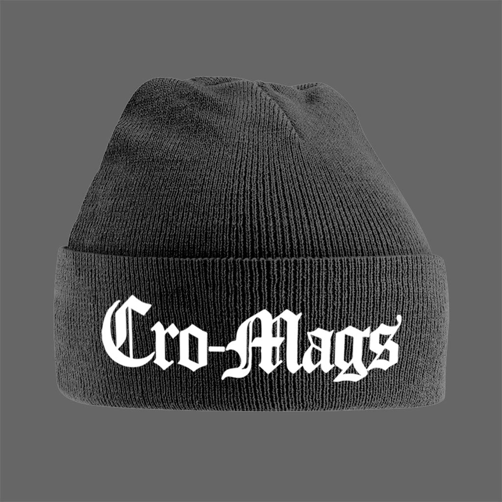 Cro-Mags - White Logo (Beanie)