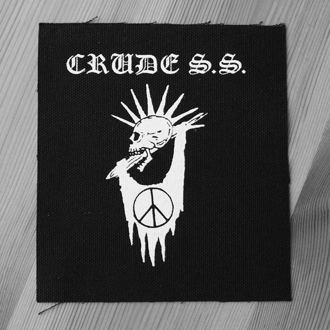 Crude SS - Logo & Skull (Printed Patch)